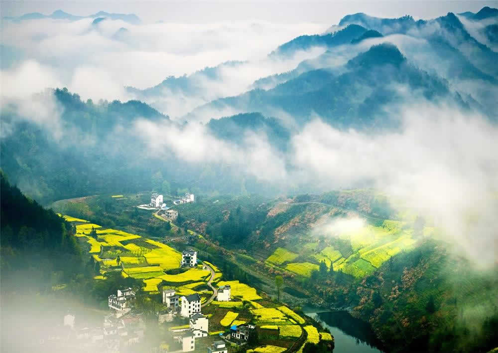 5 Days Shanghai to Mt.Huangshan & Countryside Trekking Tour with Xin'an River