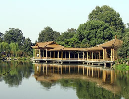 Lakeside Buildings on the West Lake