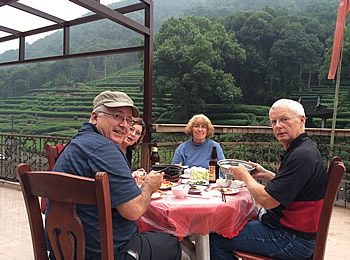 Lunch at the local Tea Farmer's House to try the local delicacies