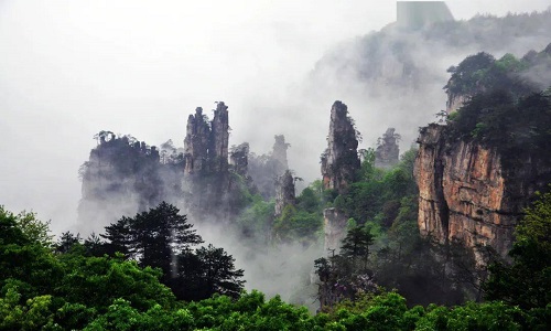 Tianzi-Mountain