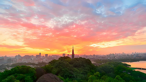 Precious-Stone-Hill-Floating-in-Rosy-Clouds