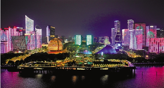 Qianjiang-New-Town-Light-Show Qianjiang-New-Town-Light-Show