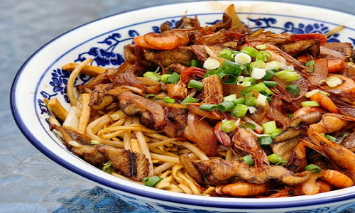 Shrimp-and-Eel-Noodles-1 Shrimp-and-Eel-Noodles-1